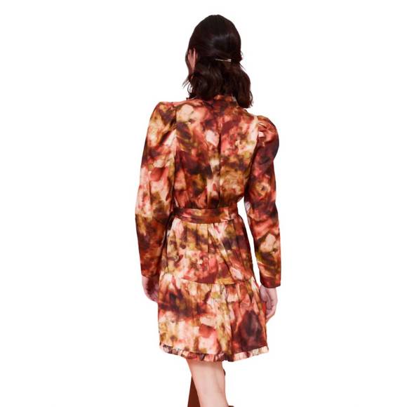 NEW MARIE OLIVER velma dress in vineyard - Picture 3 of 3